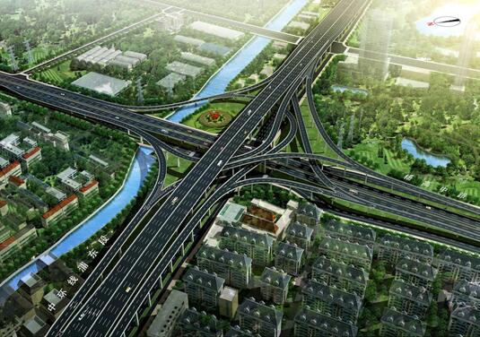 上海浦东中环线基于BIM的技术应用课题研究